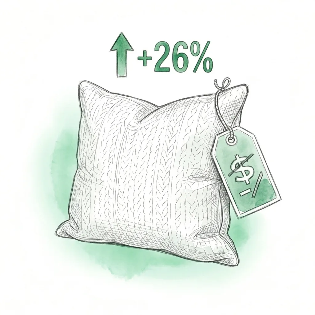 NestCraft home goods product page with +26% revenue per visitor lift
