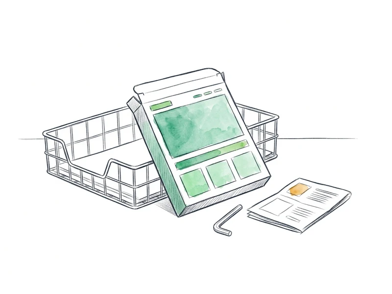 A UI component lifted from a wireframe tray beside an assembly key and a spec sheet: the ready-to-integrate front-end pieces v0 hands your developers