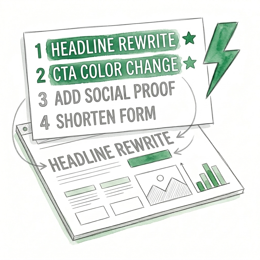 Quick-win identification