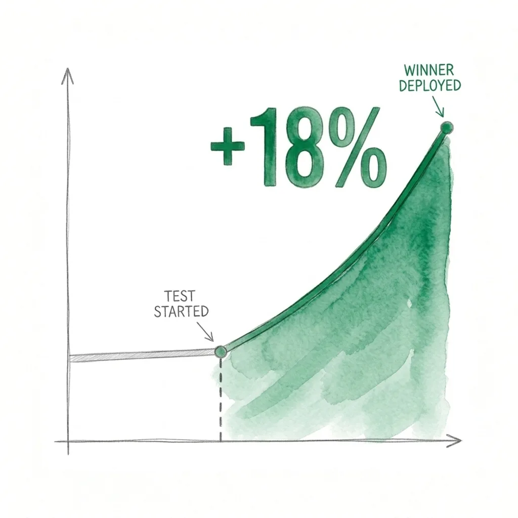 Up to 18%