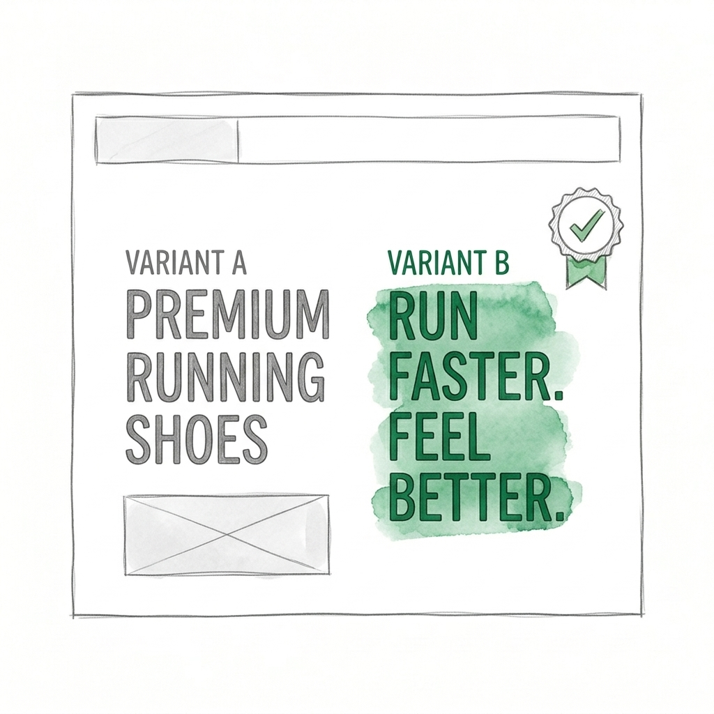 Product page headlines