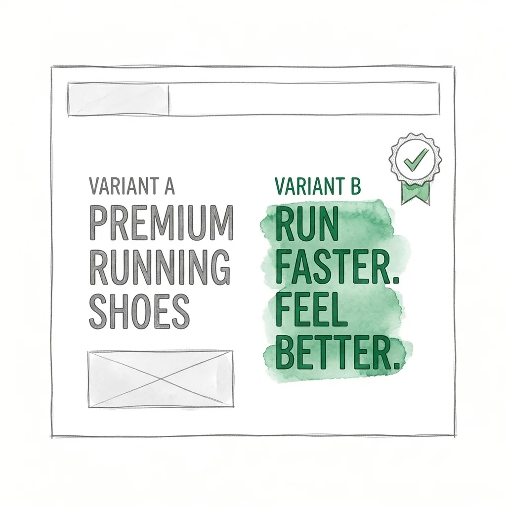 Product page headlines